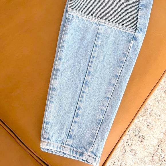 Zara Mom got biker jeans Z1975 size 4 - Picture 10 of 11